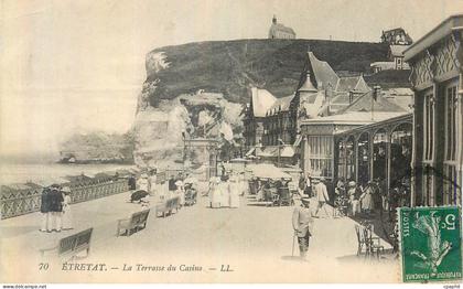 CPA Etretat La Terrasse du Casino