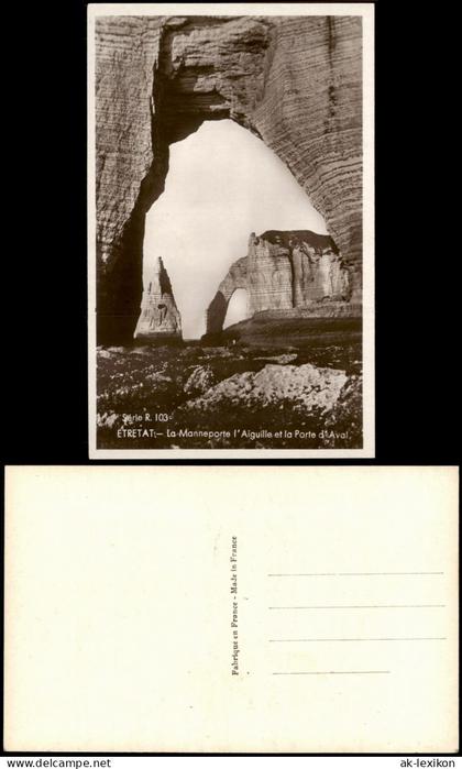 Étretat ETRETAT La Manneporte l'Aiguille et la Porte d'Aval 1930
