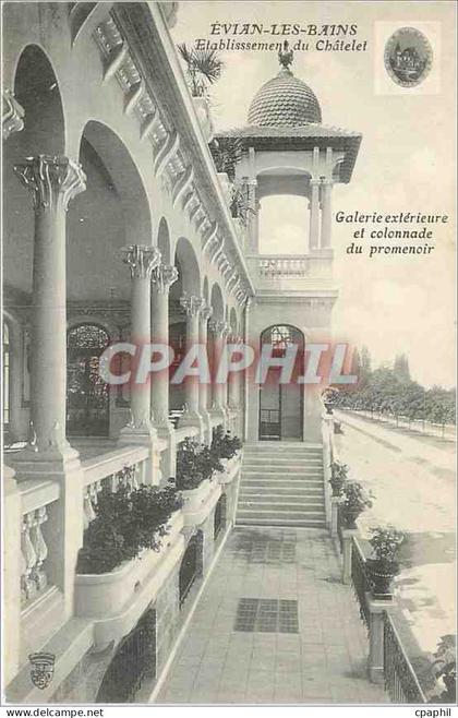 CPA Evian les Bains Etablissement du Chatelet