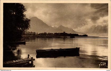 Evian les Bains CPA lac Leman
