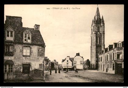 22 - EVRAN - LA PLACE - CAFE JUHEL TAILLEUR