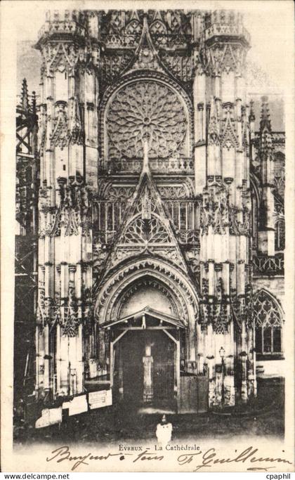 CPA Evreux La Cathedrale