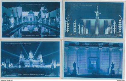 Paris Exposition coloniale 1931 11 photocards