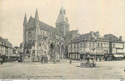 CPA Falaise L'Eglise Saint Gervais