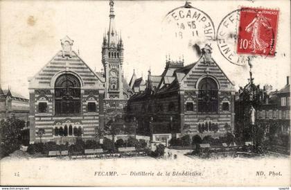 CPA Fecamp Distillerie de la Benedictine