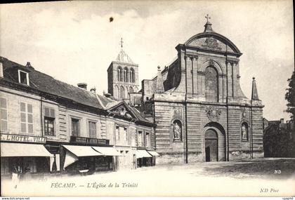 CPA Fecamp L'Eglise de la Trinite