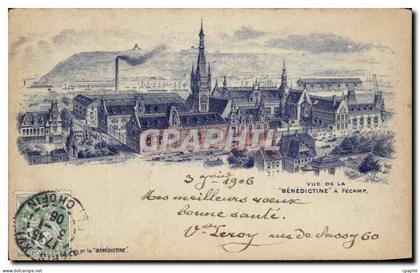 CPA Vue de la Benedictine a Fecamp
