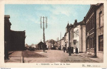 FEIGNIES : PLACE DE LA GARE