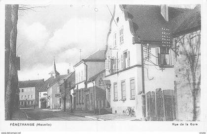20-4147 : FENETRANGE. RUE DE LA GARE.