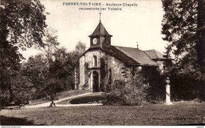 CPA Ferney Voltaire Ancienne Chapelle Reconstruite par Voltaire