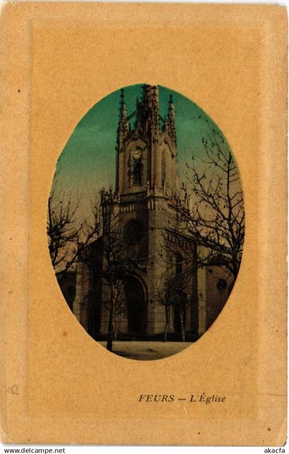 CPA FEURS - L'Église (581117)