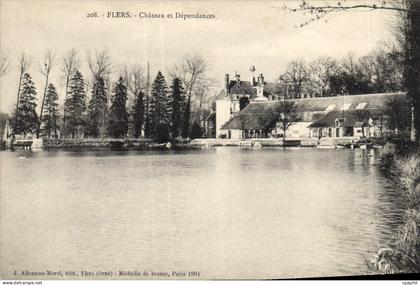 CPA Flers Chateau Et Dependances