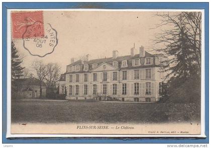 78 - FLINS Sur SEINE --  Le château