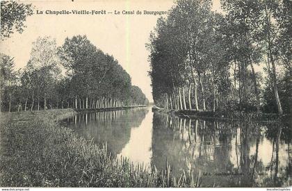 45715 - FLOGNY LA CHAPELLE - LA CHAPELLE VIEILLE FORET / LE CANAL DE BOURGOGNE