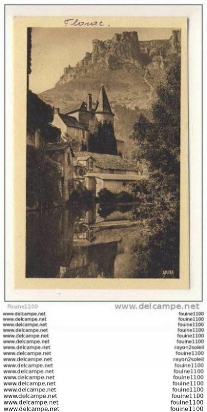 carte de florac  l' ancien château