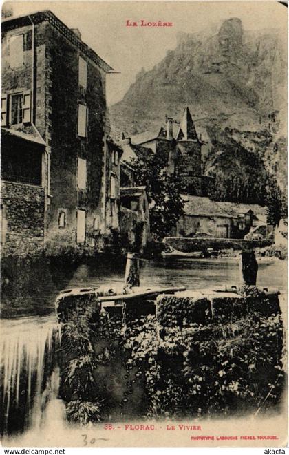 CPA La Lozere - FLORAC - Le Vivier (292297)