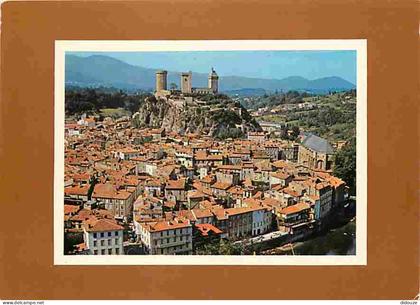 09 - Foix - Vue Générale - Le château fort des Comtes de Foix - CPM - Voir Scans Recto-Verso