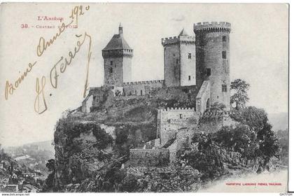 CPA CHATEAU DE FOIX 1920