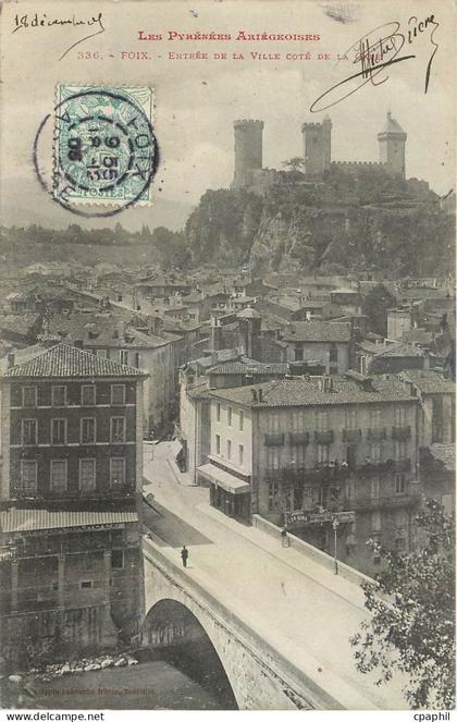 CPA Foix Entree de la Ville