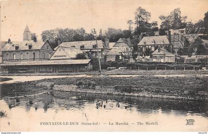 FONTAINE LE DUN - le Marché