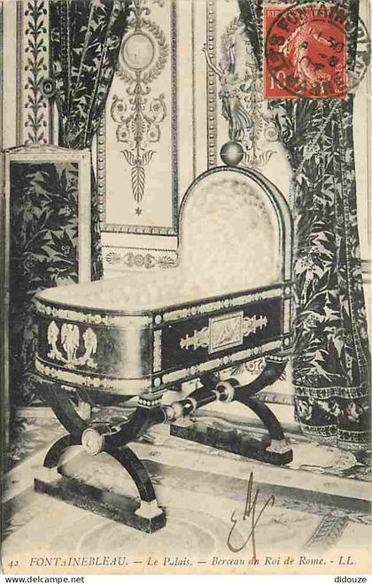 77 - Fontainebleau - intérieur du Palais de Fontainebleau - CPA - Voir Scans Recto-Verso