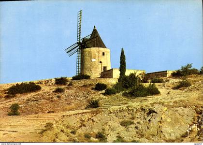 CPM Fontvieille Le Moulin de Daudet