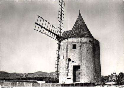 CPM La Provence Fontvieille B du R Le Moulin de Daudet