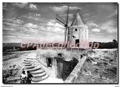 CPSM Paysage De Provence Le Moulin D'Alphonse Daudet Fontvieille