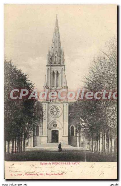CPA Forges Les Eaux L'Eglise