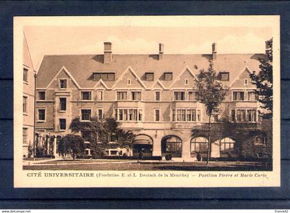 75. paris. cité universitaire. pavillon pierre et marie curie