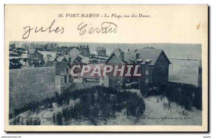 Fort Mahon - La Plage - Vue des Dunes - CPA