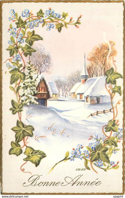 CPA Bonne Annee