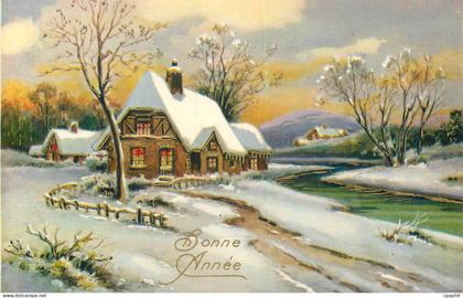CPA Bonne Annee