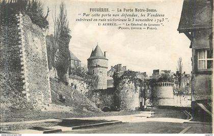 CPA Fougeres La Porte Notre Dame