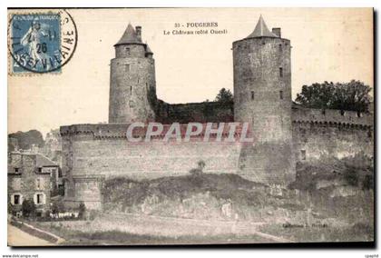 CPA Fougeres Le Chateau (Cote Ouest)