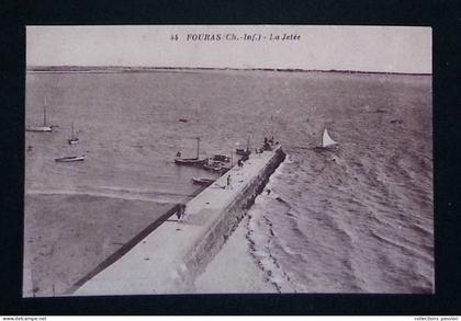 cp, 17, Fouras, la jetée, vierge , ed. J. Nozais n° 44