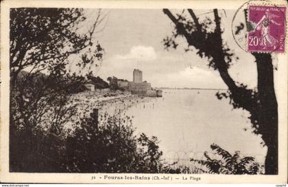 CPA Fouras les Bains La Plage