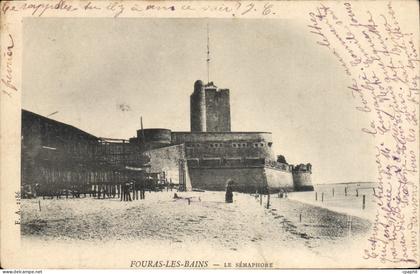 CPA Fouras Les Bains Le Semaphore
