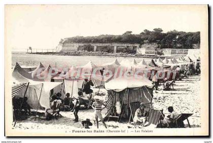 CPA Fouras Les Bains Les Falaises
