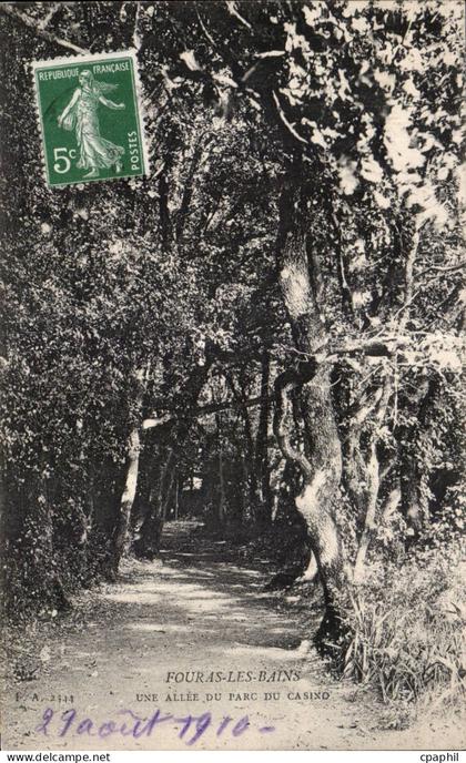 Fouras les Bains - Allee du Parc - CPA