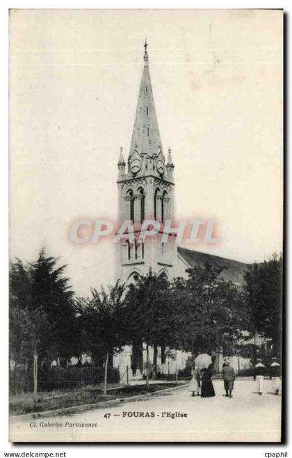 Fouras les Bains CPA L'eglise