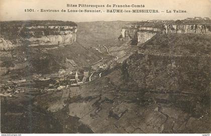 CPA Sites Pittoresques de Franche Comte Environs de Lons le Saunier Baume les Messieurs La Vallee