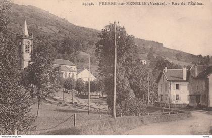 FRESSE SUR MOSELLE : (88) Rue de l'église