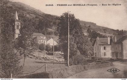 FRESSE SUR MOSELLE : (88) Rue de l'église