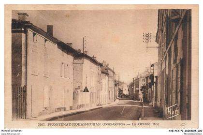 AYBP12-0980-79 - FRONTENAY-ROHAN-ROHAN - La grande rue