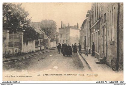 AYKP8-0801-79 - FRONTENAY-ROHAN-ROHAN - Grande rue