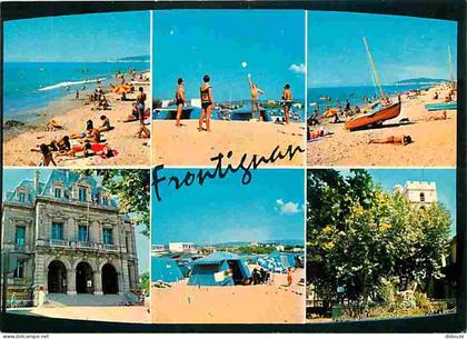 Carte Postale - 34 - Frontignan - Multivues - Scènes de Plage - CPM - Voir Scans Recto-Verso - Poscard - Carta Postal -