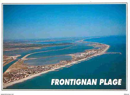 Carte Postale - 34 - Frontignan - Vue Générale aérienne - Flamme Postale de Frontignan - CPM - Voir Scans Recto-Verso -