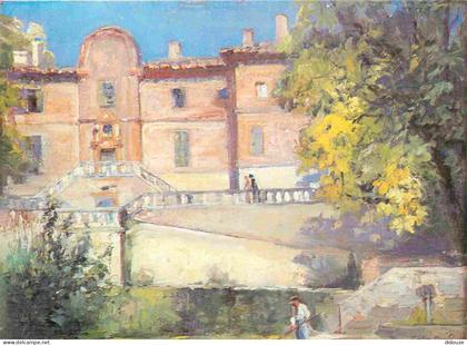 Carte Postale - 81 - Gaillac - Château de Foucaud - Art Peinture de Gaston Durelle - Musée des beaux arts de Gaillac - C