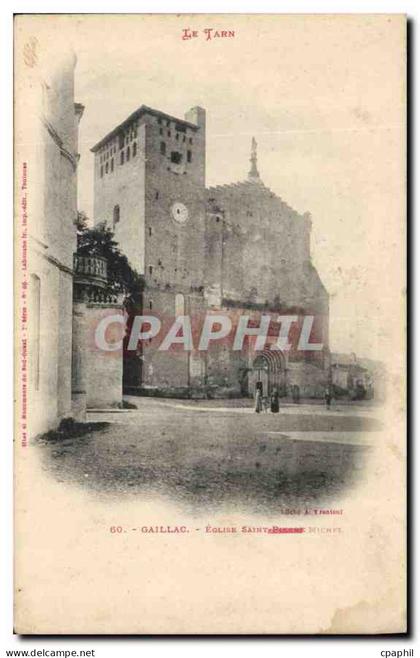 CPA Gaillac Eglise Saint Michel